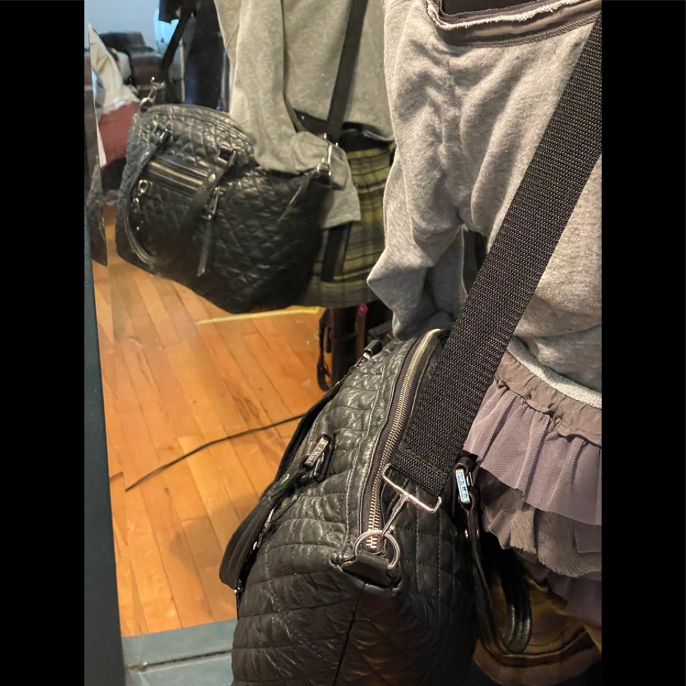 L.A.M.B. quilted “audrey” tote shoulder vintage